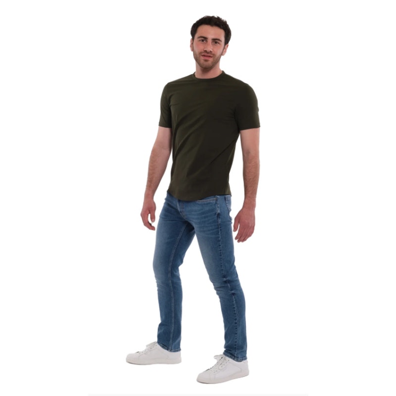 The Perfect Jean Nyc 99% Cotton Slim Fit Denim Jeans Mens Size 42x30 New Strea — image 3 of 8